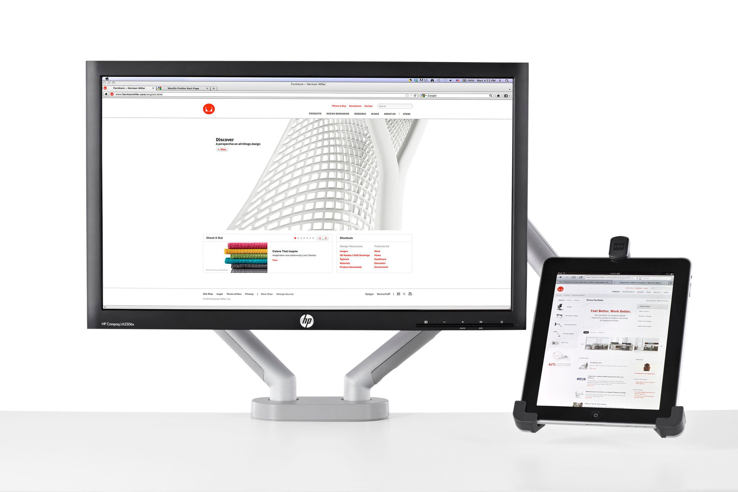 办公辅件|显示器支架|办公火狐官方网站|火狐HUOHU（中国）火狐官方网站|Flo 台面显示屏支架